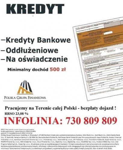 Kredyt dla Zadłużonych Cała Polska , bez opłat