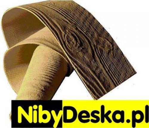 Elastyczne deski elewacyjne imitacja drewna Nibydeska
