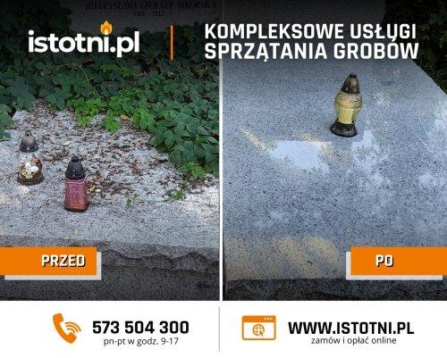 Sprzątanie grobów Bielsk Podlaski, opieka nad grobami 