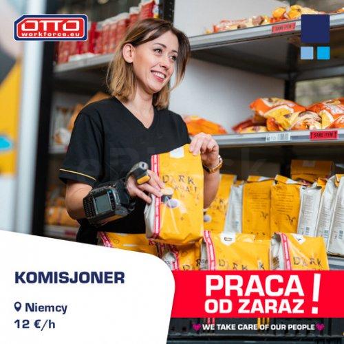 Komisjonowanie produktów dla supermarketu. 12?/h- Monachium! 