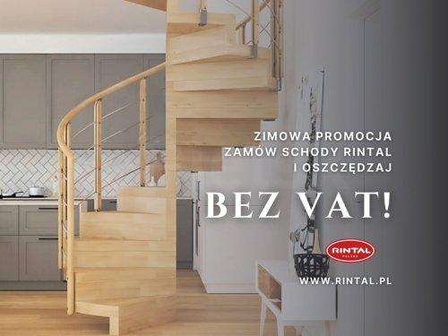 Luty bez VAT w Rintal ? Twoje wymarzone schody o 8% taniej