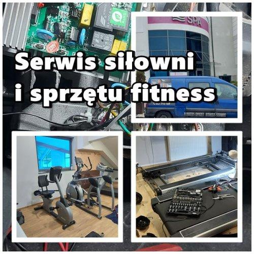 Serwis sprzętu fitness na siłowni/ Serwis sprzętu sportowego