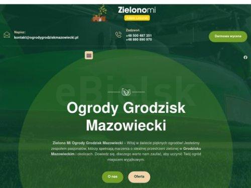 Zielono Mi - ogrody Grodzisk Mazowiecki, Adam Lazurek, Adamów 8, Bielsk Podlaski (tel. 880890970)