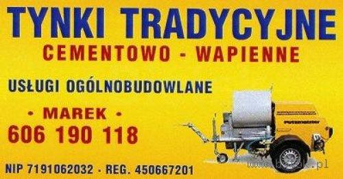 Tynki Agregatem Bielsk Podlaski/cementowo-wapienne/606190118